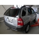 Фаркоп оцинкованный Galia шар BMA съёмный для Hyundai Tucson/Kia Sportage 2004-2010